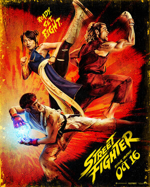 Pôster do filme live-action de Street Fighter com estreia em 2026