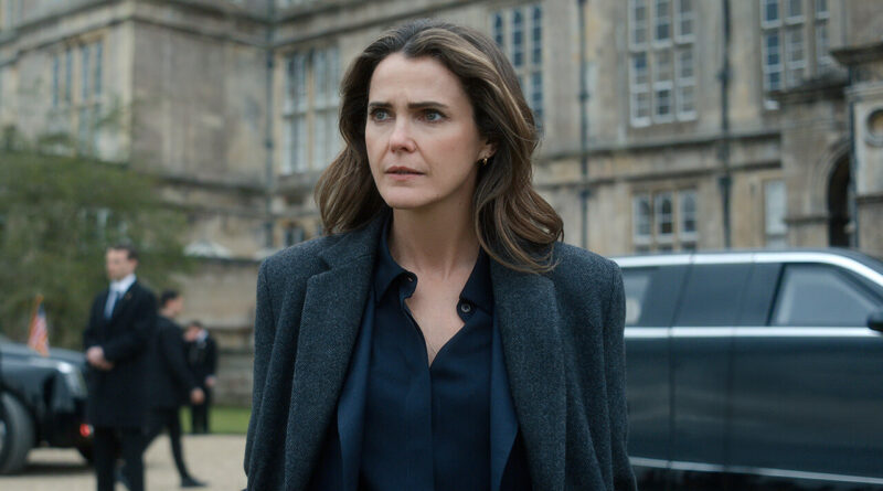 Keri Russell como Kate Wyler em The Diplomat temporada 4 na Netflix